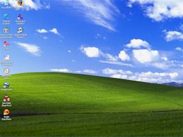 a Windows XP desktop