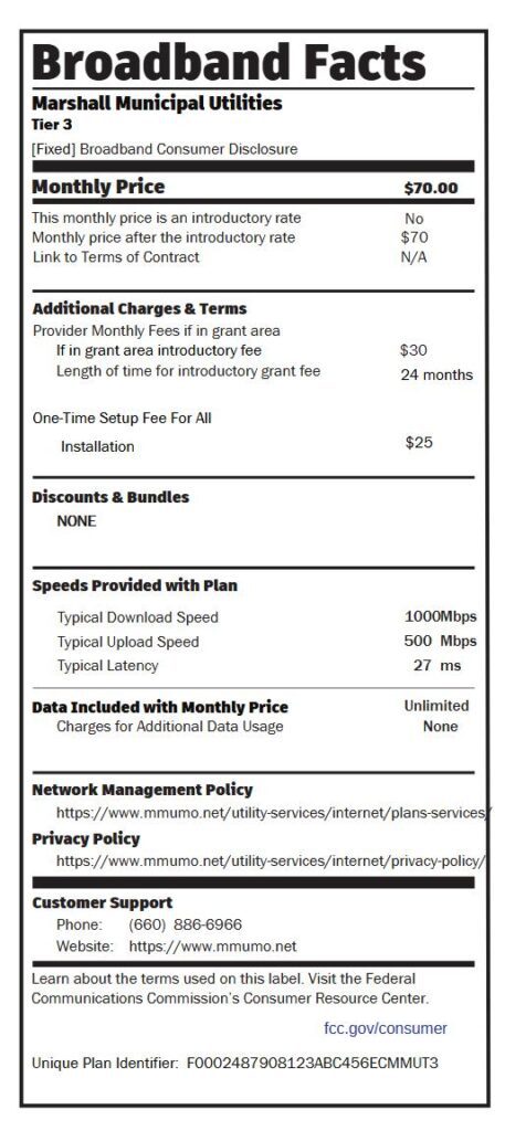 Broadband Facts Tier3