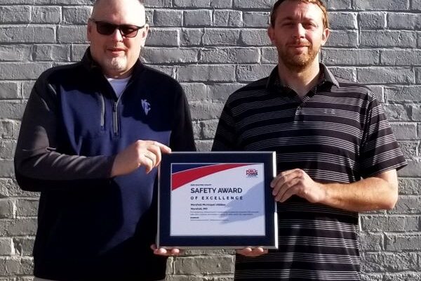 Marshall Municipal Utilities Honored with National Award for Outstanding Safety Practices