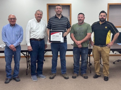Marshall Municipal Utilities Honored with National Award for Outstanding Safety Practices